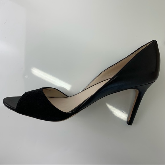 Cole Haan Black Antonia Open Toe Pumps  - Size10B - Picture 9 of 10